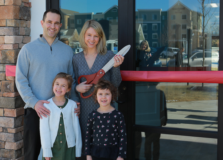 Photo of Dr. Lehman and family